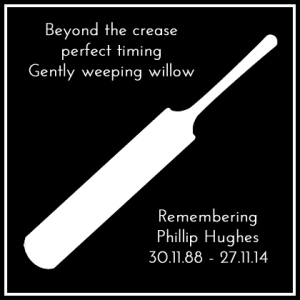 Phillip Hughes remembrance poster